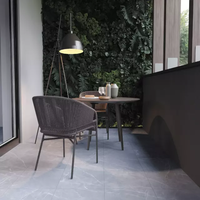 Глазурованный керамогранит Artens Dina 42x42x0.8 см 1.587 м² сатинированный цвет серый — изображение 7