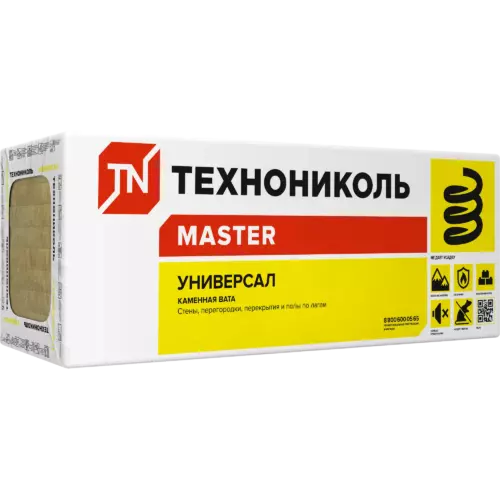 Утеплитель Технониколь Универсал 50 мм 12 плит 600x1200 мм 8.64 м²