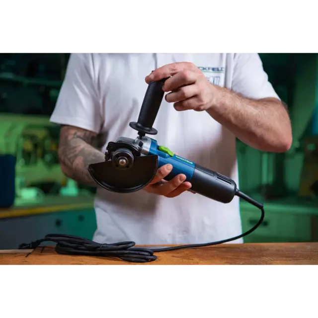 УШМ сетевая Rockfield RF75AG, 750 Вт, 125 мм — изображение 16