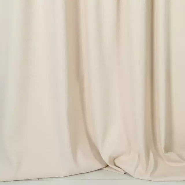 Штора на ленте Анора 160x260 см цвет кремовый — изображение 5