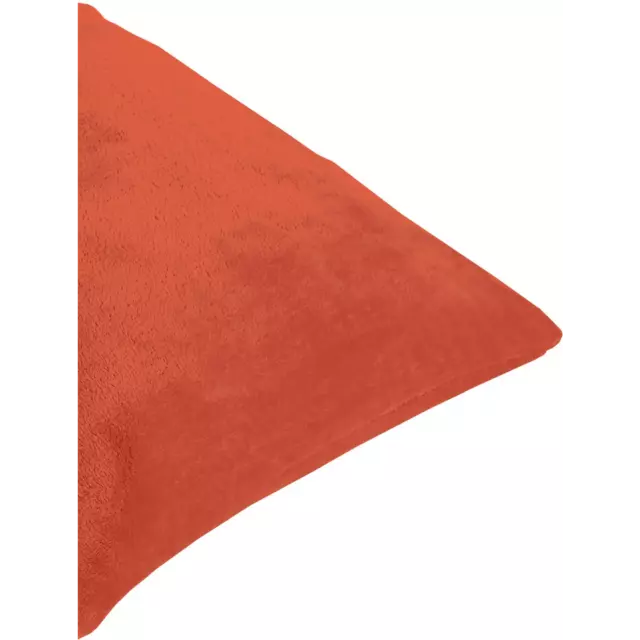 Подушка Flandria 45x45 см цвет терракотовый — изображение 3