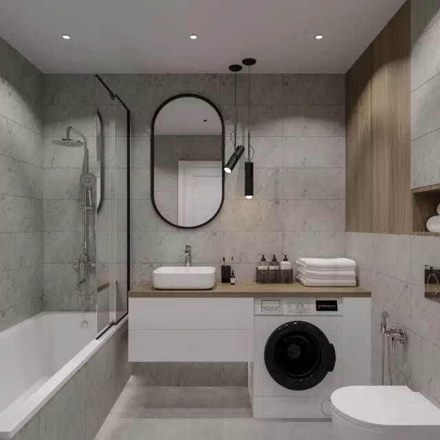 Плитка настенная Culto Martis 25x50 см 1.625 м² матовая цвет светло-серый — изображение 6