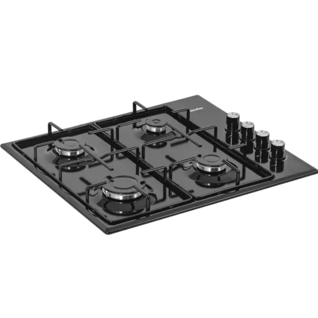 Газовая варочная панель Simfer H60Q40400 60 см 4 конфорки цвет черный — изображение 3