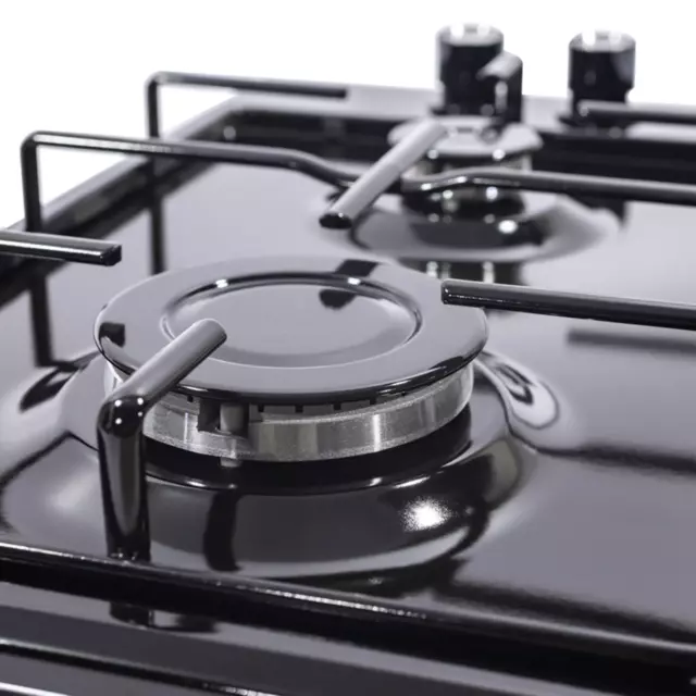 Газовая варочная панель Simfer H30V20420 30 см 2 конфорки цвет черный — изображение 15