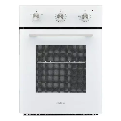 Духовой шкаф электрический Krona Breve 45 wh 447x591x55 см цвет белый