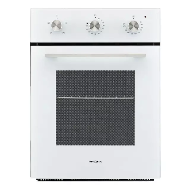 Духовой шкаф электрический Krona Breve 45 wh 447x591x55 см цвет белый