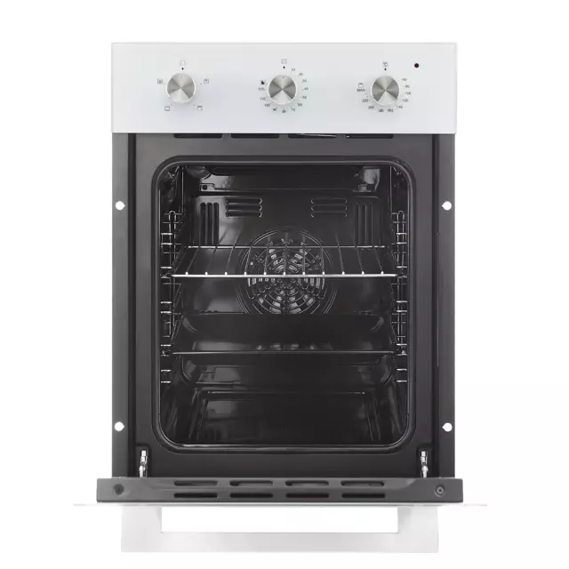 Духовой шкаф электрический Krona Breve 45 wh 447x591x55 см цвет белый — изображение 10