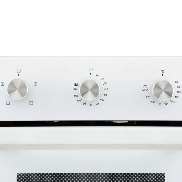 Духовой шкаф электрический Krona Breve 45 wh 447x591x55 см цвет белый — изображение 13