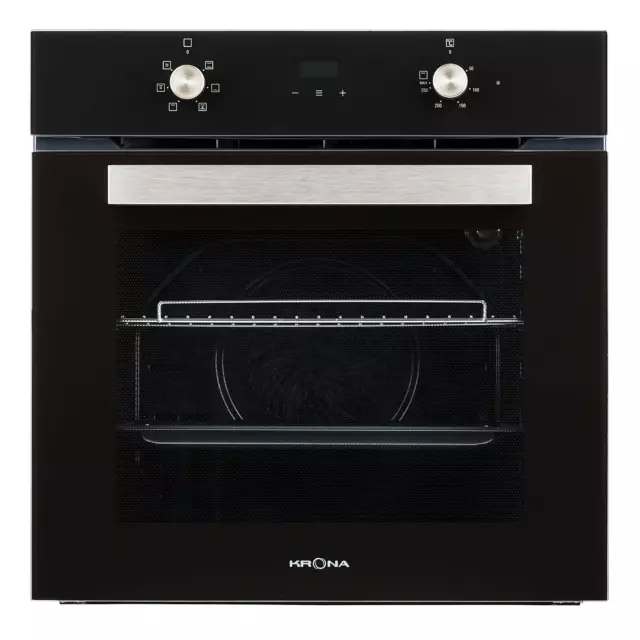 Духовой шкаф электрический Krona Regina 60 bl 59.5x54.7x59.5 см цвет черный