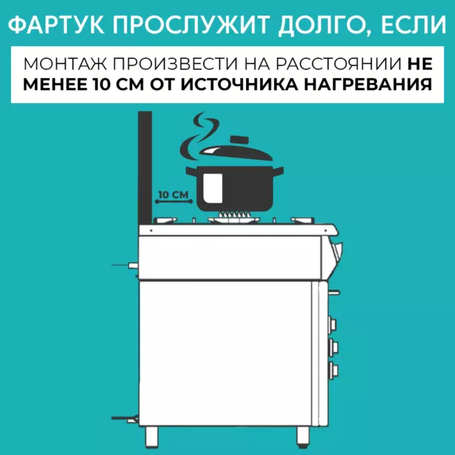 Стеновая панель Фартукофф Мрамор 300x60x0.15 см ПВХ цвет белый — изображение 9