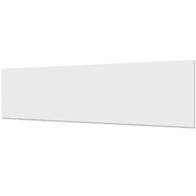 Стеновая панель Фартукофф Белый глянец 200x60x0.15 см ПВХ цвет разноцветный