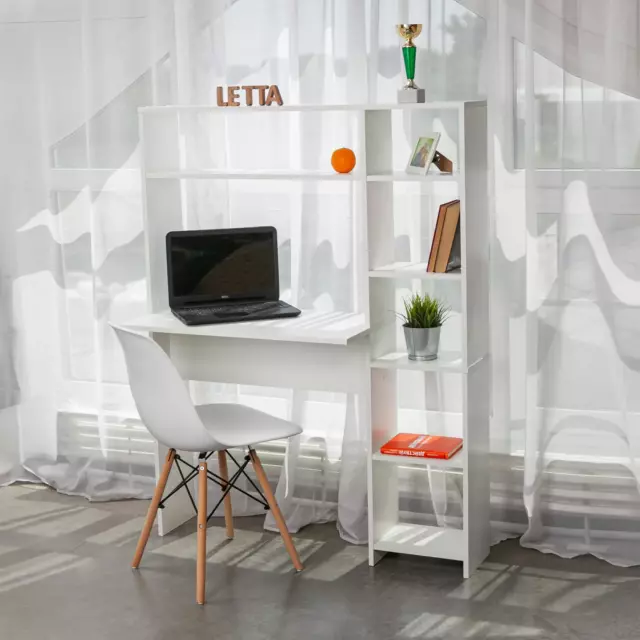 Стол компьютерный LETTA 108.8x141.8x40 см цвет белый — изображение 4
