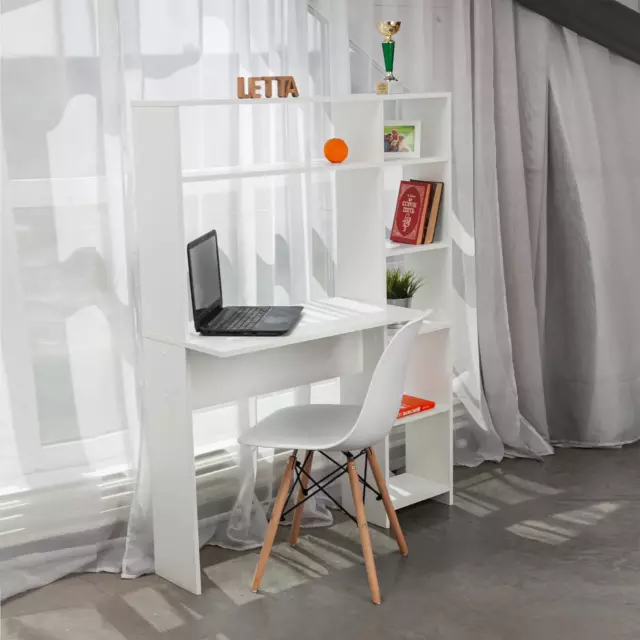 Стол компьютерный LETTA 108.8x141.8x40 см цвет белый — изображение 5