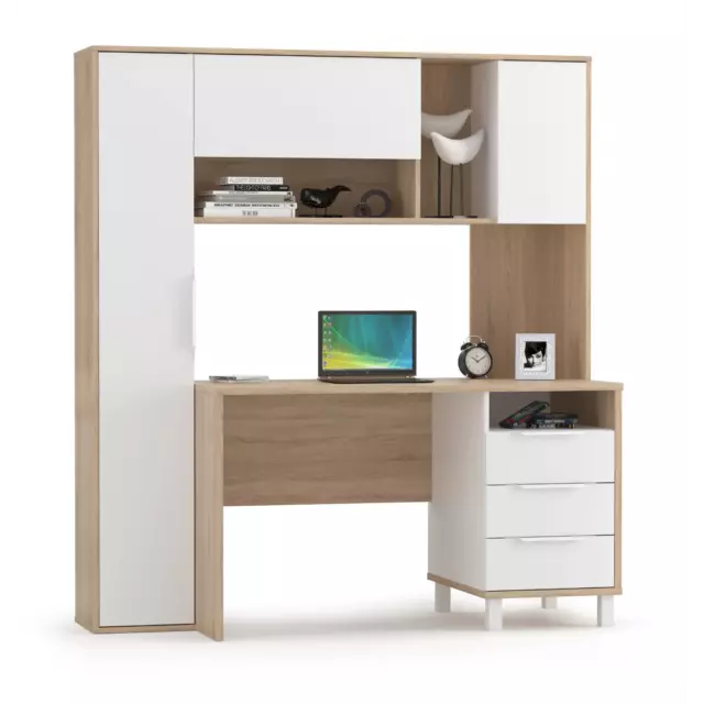 Компьютерный стол Моби 162x180x60 см ЛДСП цвет светло-бежевый 1022696