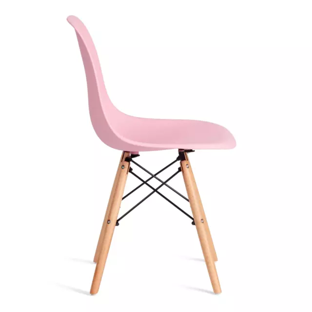 Стул Tetchair Cindy Eames mod. 1801 82.5x46x51 см пластик цвет светло-розовый — изображение 2