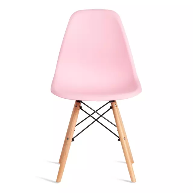 Стул Tetchair Cindy Eames mod. 1801 82.5x46x51 см пластик цвет светло-розовый — изображение 4