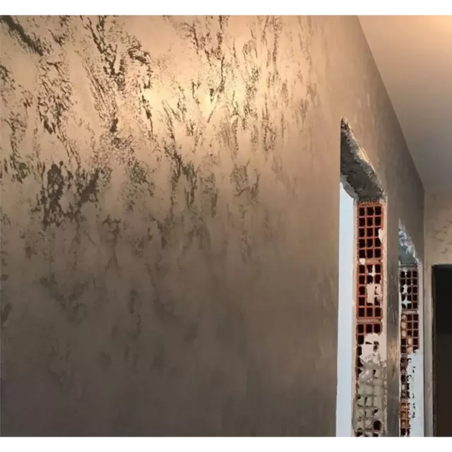 Краска декоративная Dessa Decor Фианит для имитации песчаной поверхности со стеклянными шариками 4.9 кг — изображение 3
