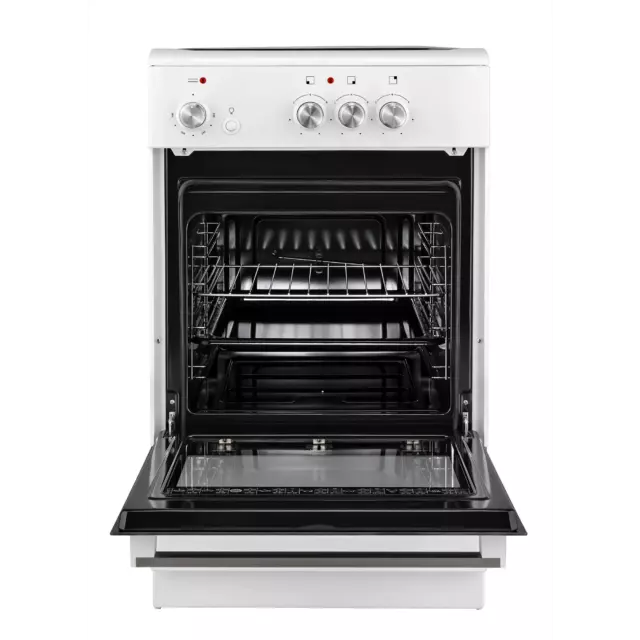 Стеклокерамическая плита с духовкой Weissgauff WES E2V02 WS 69x97.7x55.5 см цвет белый — изображение 6