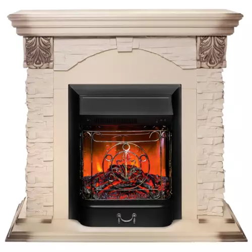 Каминокомплект Realflame Lux STD/EUG WT + Majestic Lux BL