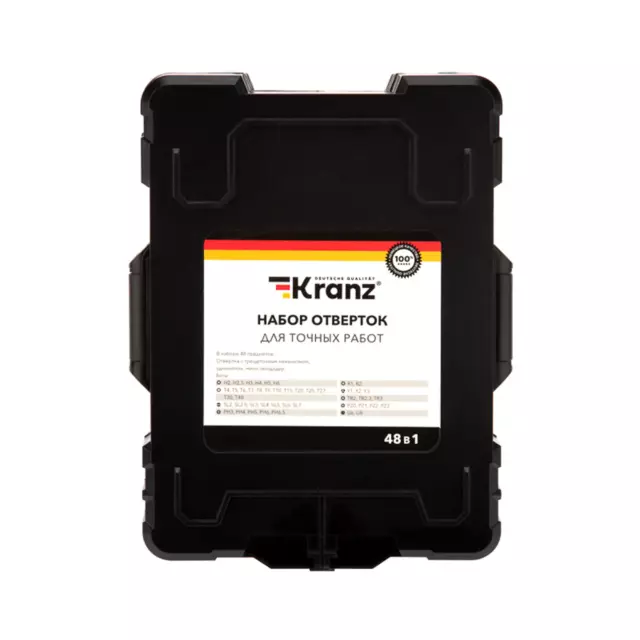 Набор отверток для точных работ Kranz KR-12-4775, 48 шт — изображение 5