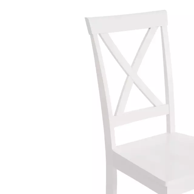 Комплект стульев 2 шт Tetchair Golfi 95x44x44 см дерево цвет белый — изображение 3