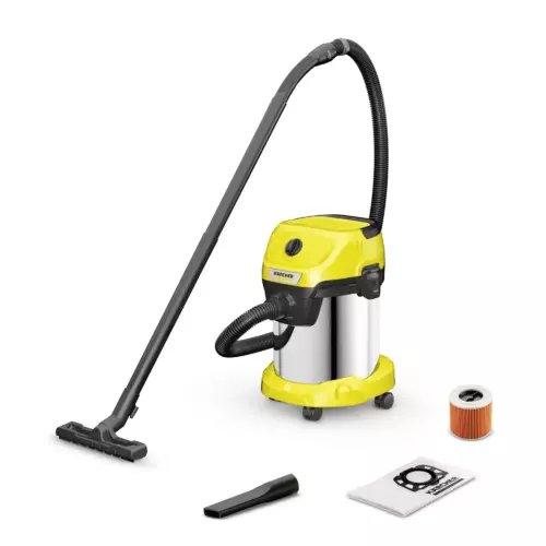 Пылесос строительный Karcher WD 3 S V-17/4/20, 1000 Вт, 17 л