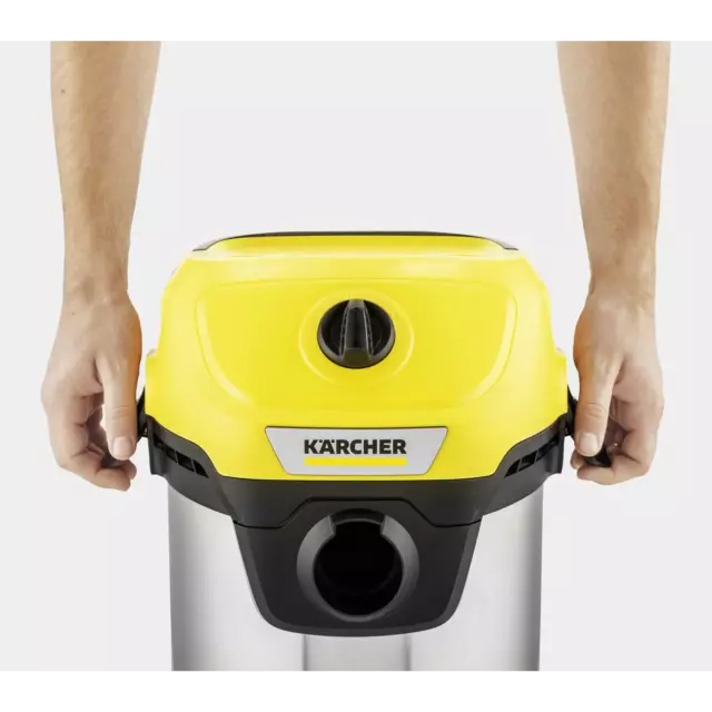 Пылесос строительный Karcher WD 3 S V-17/4/20, 1000 Вт, 17 л — изображение 6