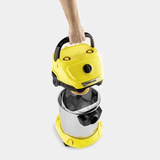 Пылесос строительный Karcher WD 3 S V-17/4/20, 1000 Вт, 17 л — изображение 7