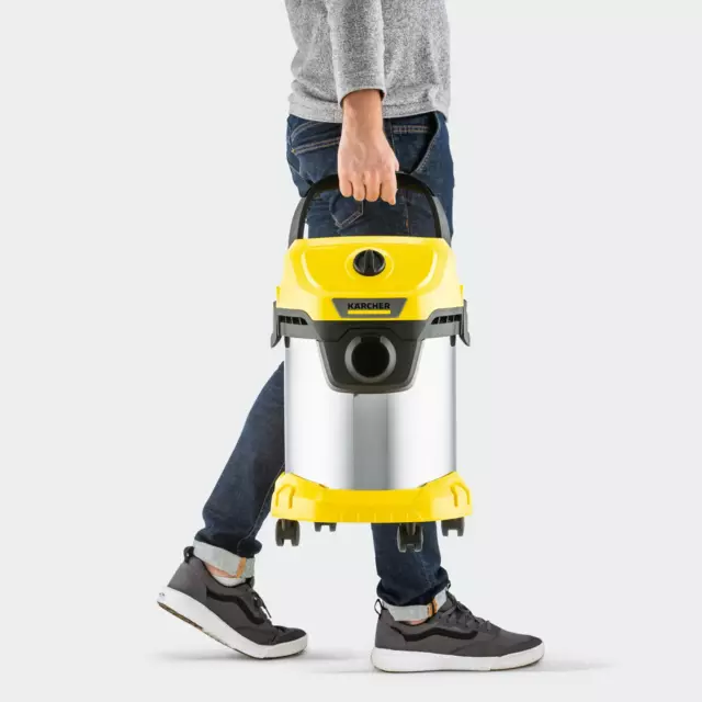Пылесос строительный Karcher WD 3 S V-17/4/20, 1000 Вт, 17 л — изображение 11