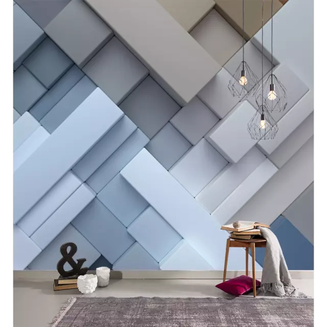 Фотообои флизелиновые Bartonwall 400x270 см 3d Геометрия Абстракция — изображение 7