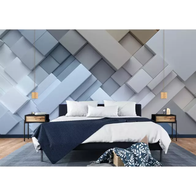 Фотообои флизелиновые Bartonwall 400x270 см 3d Геометрия Абстракция — изображение 8