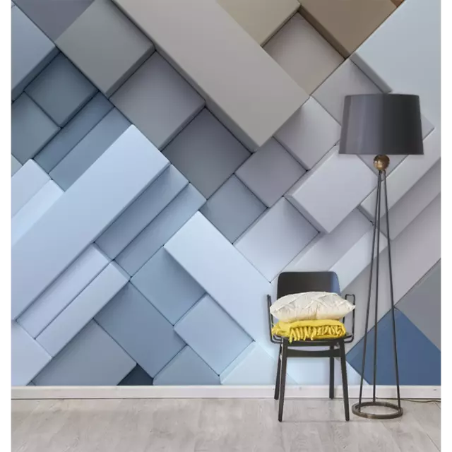 Фотообои флизелиновые Bartonwall 400x270 см 3d Геометрия Абстракция — изображение 9