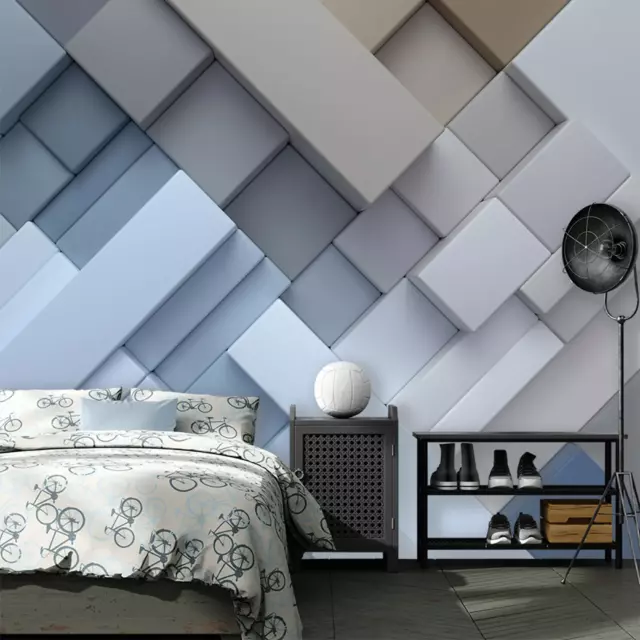 Фотообои флизелиновые Bartonwall 400x270 см 3d Геометрия Абстракция — изображение 10