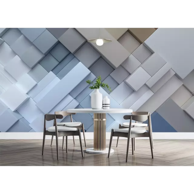 Фотообои флизелиновые Bartonwall 400x270 см 3d Геометрия Абстракция — изображение 12