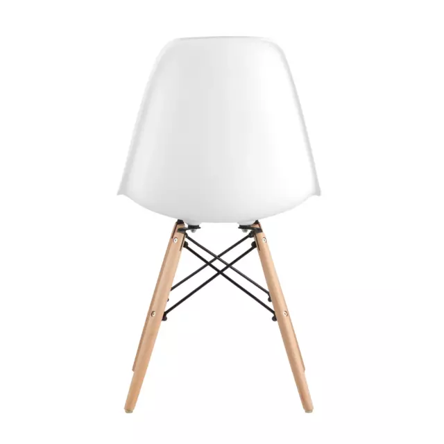 Комплект кухонных стульев 4 шт Стул груп Dsw style 81x53x46 см пластик цвет белый — изображение 8