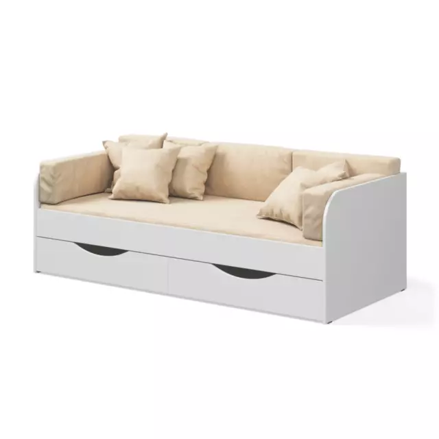 Кровать Seven dreams Belden 183x60x84 см цвет белый — изображение 2