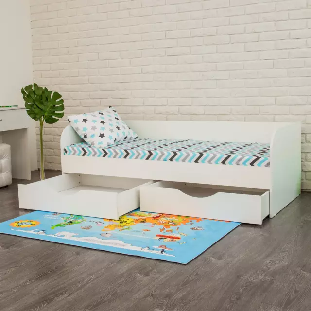 Кровать Seven dreams Belden 183x60x84 см цвет белый — изображение 6