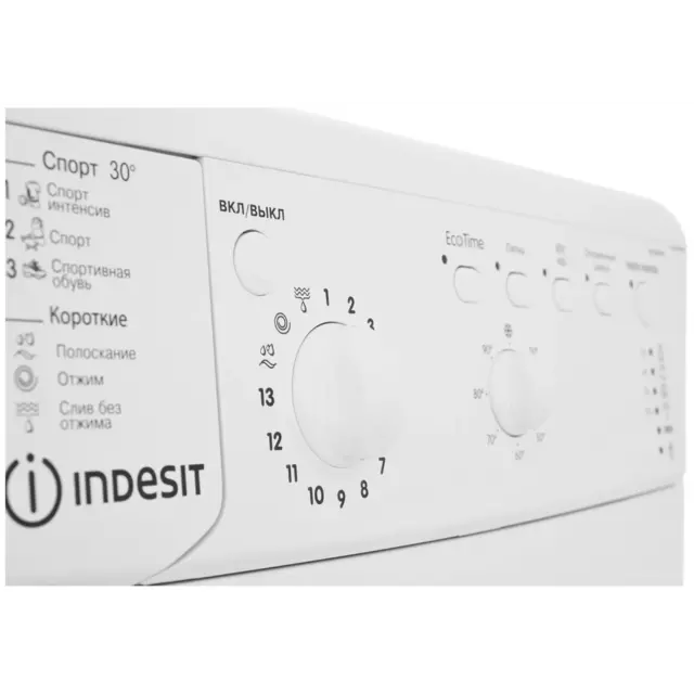Стиральная машина Indesit Iwub 4085 59.5x85x32.3 см 4 кг цвет белый — изображение 9