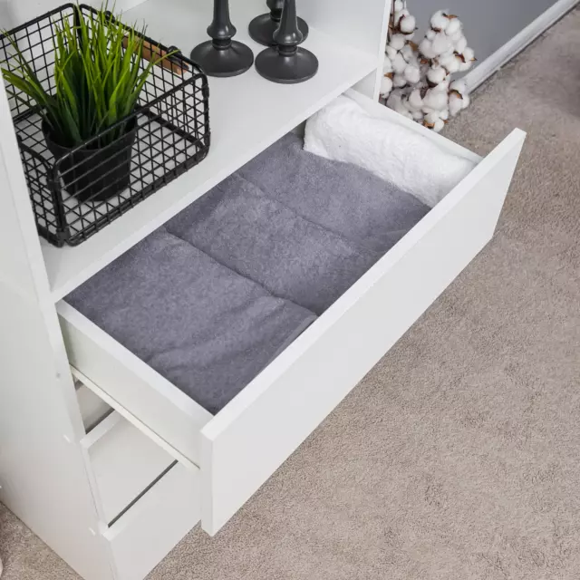 Стеллаж Letta 60x180x34 см ЛДСП цвет белый — изображение 4
