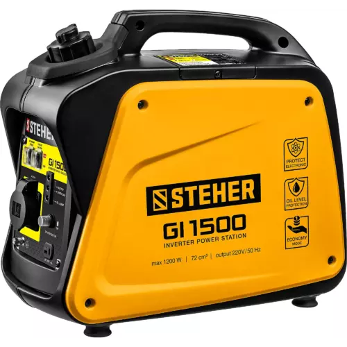 Генератор бензиновый Steher GI-1500 1.2 кВт