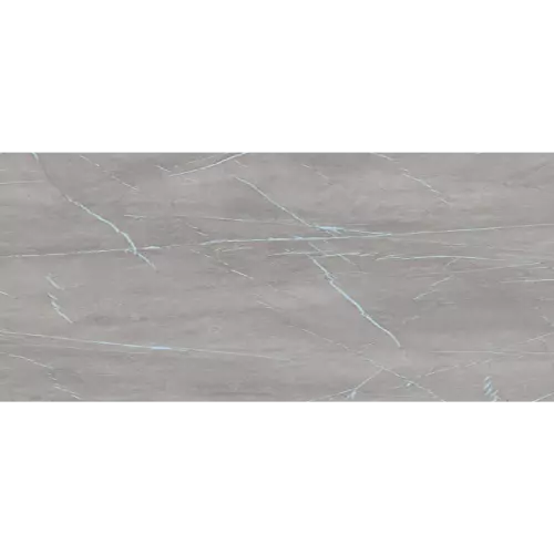 Декоративная кухонная панель ЮгPlastМаркет Каспий 300x60x1.5 см ПВХ цвет серый/голубой