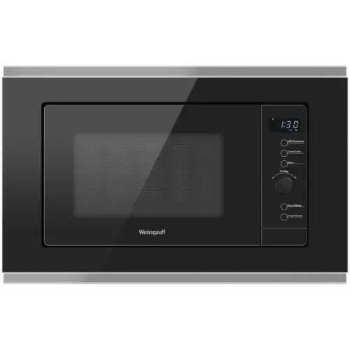 Встраиваемая микроволновая печь Weissgauff HMT-720 BX Grill 20 л 59.5x37.6x31.3 см цвет черный