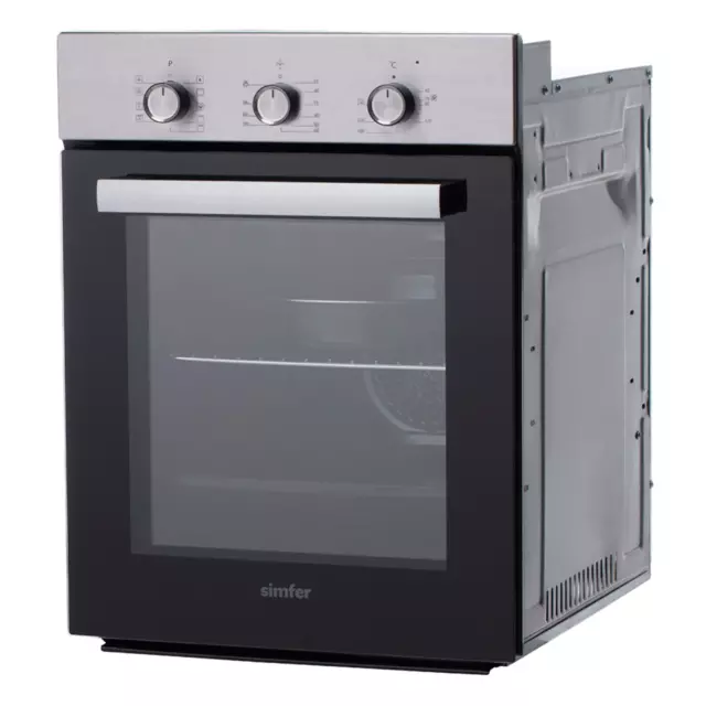 Электрический встраиваемый духовой шкаф Simfer B4em19071 45x59.5x56 см цвет нержавеющая сталь — изображение 12