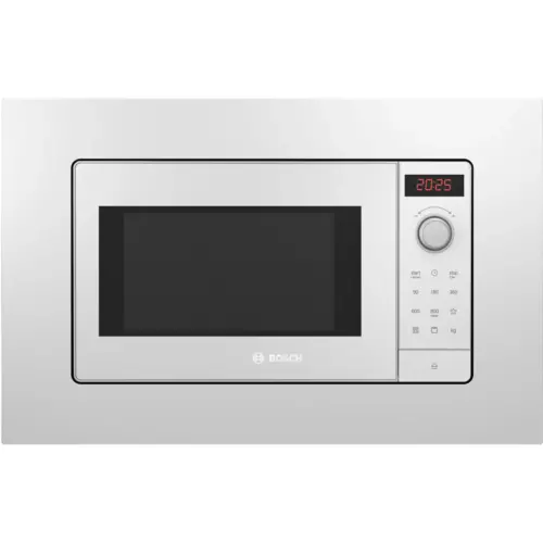 Встраиваемая микроволновая печь Bosch Serie 2 BEL653MW3 25 л 59.5x38.2x37.5 см цвет белый