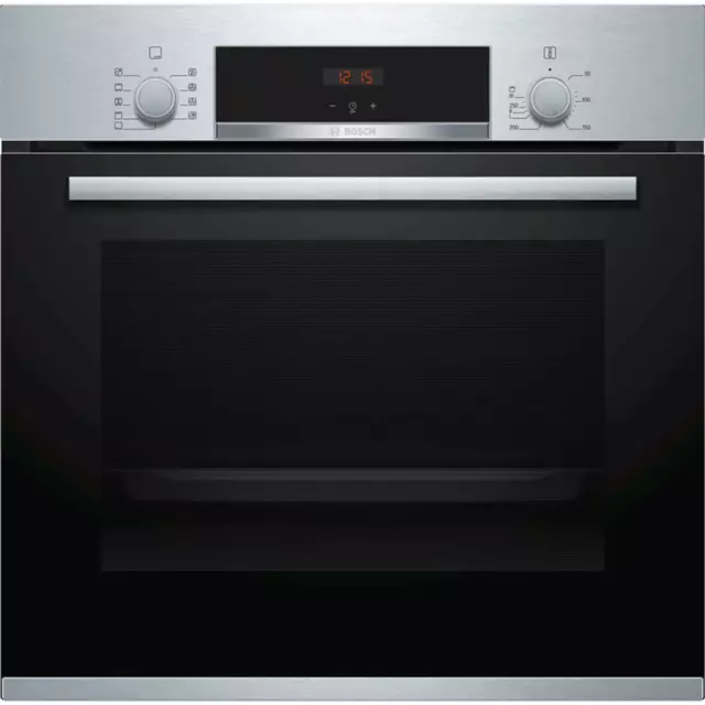 Электрический встраиваемый духовой шкаф Bosch Serie 4 HBF534ES0Q 59.4x59.5x54.8 см цвет серебристый