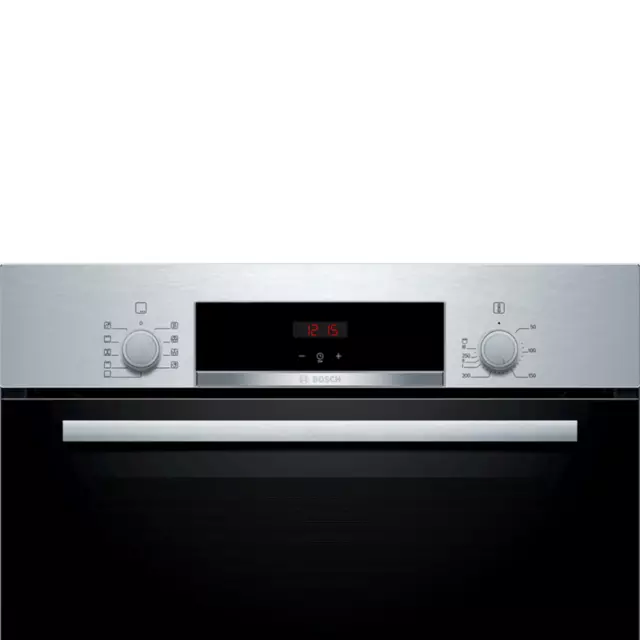 Электрический встраиваемый духовой шкаф Bosch Serie 4 HBF534ES0Q 59.4x59.5x54.8 см цвет серебристый — изображение 2