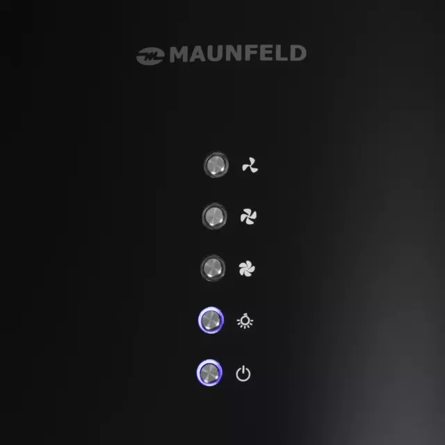 Островная вытяжка Maunfeld Lee Light Isla 35 Black 35.1 см цвет черный — изображение 5