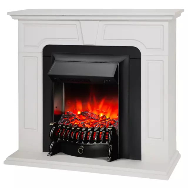 Каминокомплект RealFlame Theodor STD BG-F614 с очагом Fobos Lux BL 750Вт белый песок — изображение 2