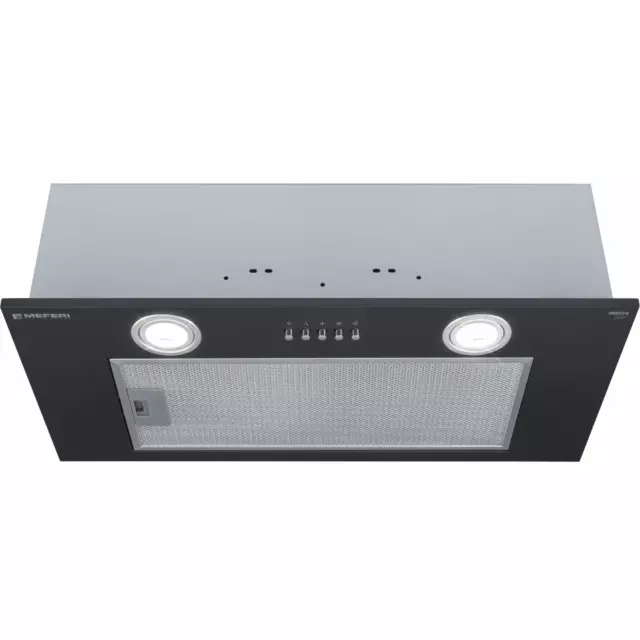 Встраиваемая вытяжка Meferi Inbox60BK Light 60 см цвет черный — изображение 9
