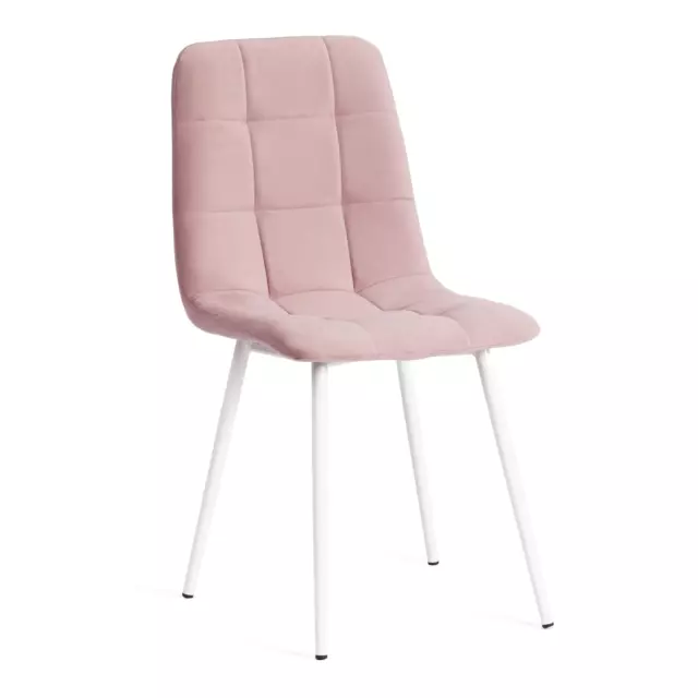 Стул Tetchair Chilly max 90x54x45 см велюр цвет розовый
